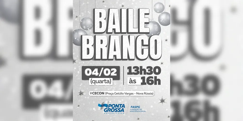 Imagem ilustrativa da imagem Cecon Nova Rússia retoma nesta quarta a programação de bailes socializantes para 2026