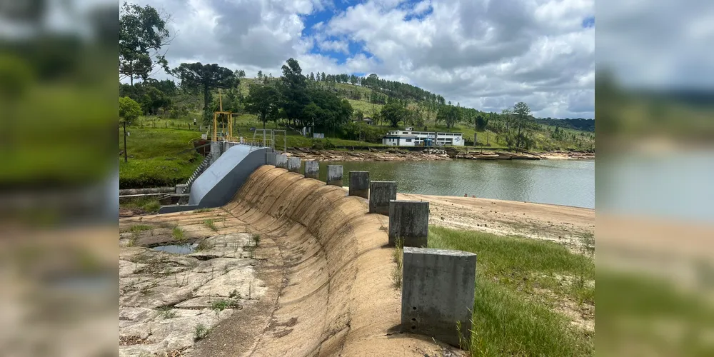 Atual nível de água do reservatório é de 7,4 metros