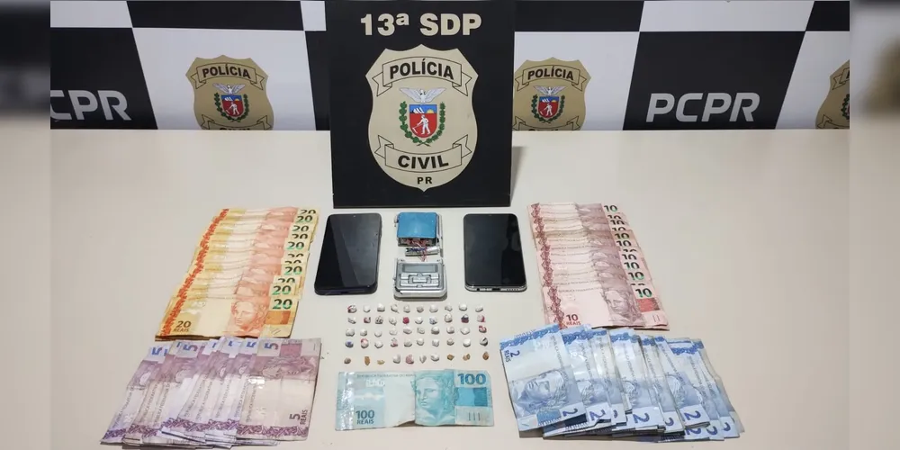 Imagem ilustrativa da imagem Polícia Civil e Guarda Municipal fecham ponto de tráfico no Centro de Ponta Grossa