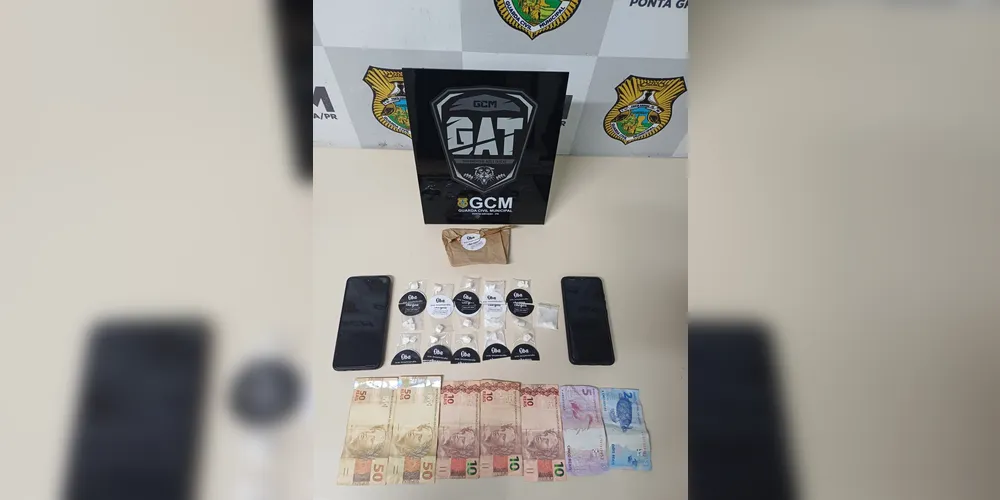Itens apreendidos foram encaminhados para a 13ª SDP