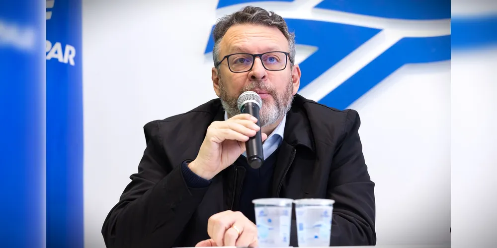 Wilson Bley, diretor-presidente da Sanepar