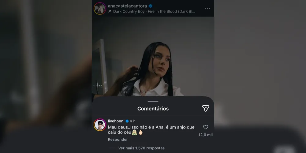 Imagem ilustrativa da imagem Influencer coreano volta a flertar com Ana Castela: 'Um anjo'