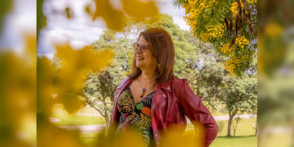 Cristiane Galvão Fidelis, agente universitária da UEPG.