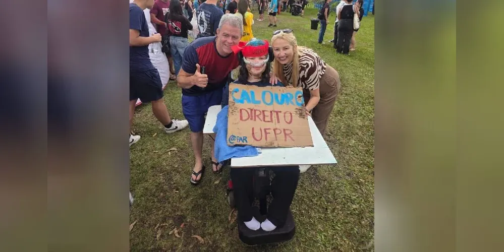 Imagem ilustrativa da imagem Jovem com doença rara é aprovado na UFPR e quer defender pessoas com deficiência