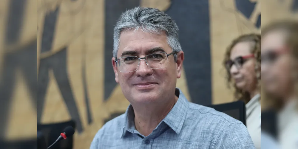 O presidente do Legislativo de Ponta Grossa, Julio Küller.