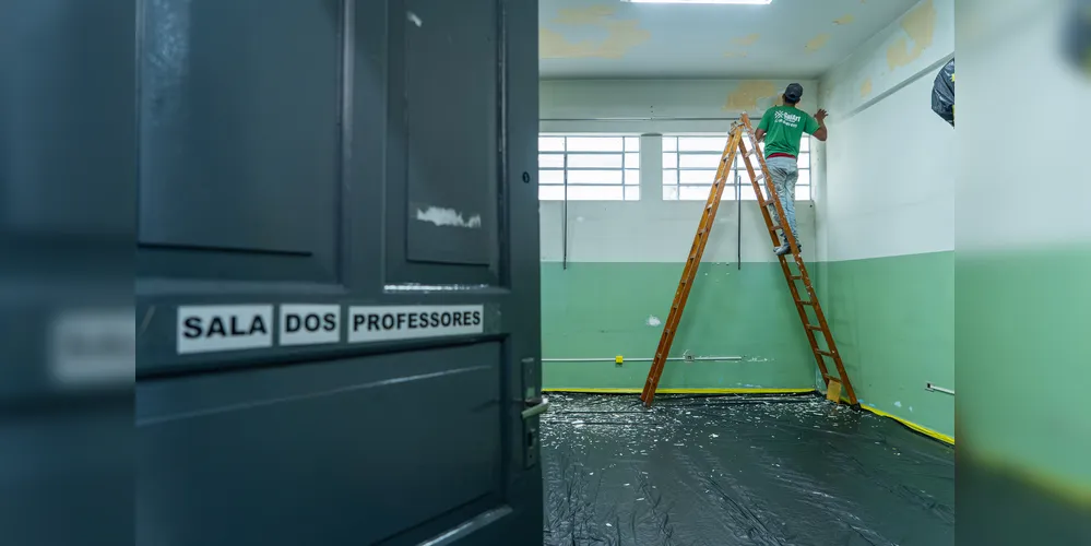 Reformas durante as férias modernizam colégios estaduais do Paraná e ampliam conforto e acessibilidade