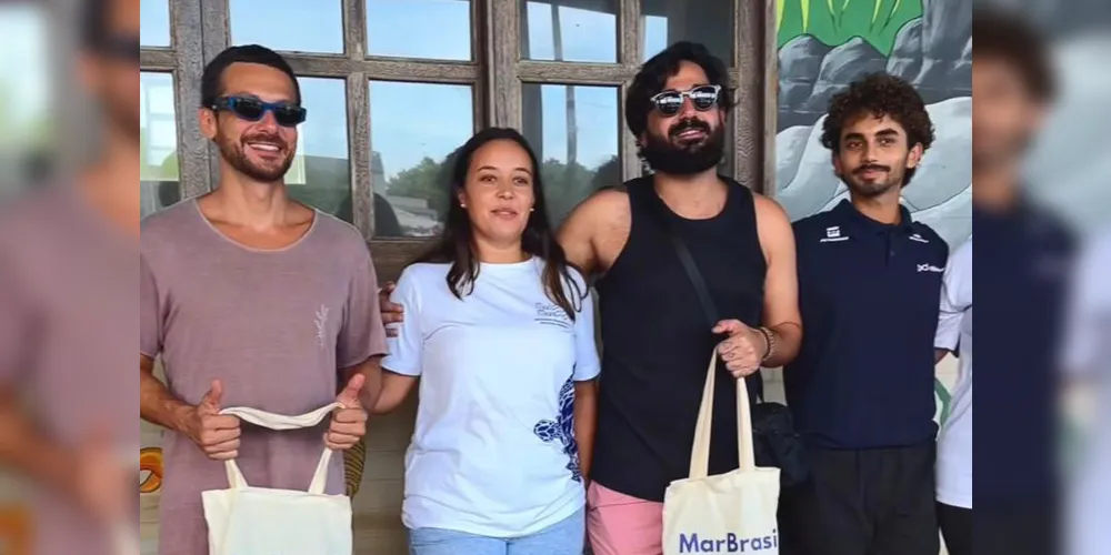 Os integrantes do Atitude 67 foram conhecer o MarMaré