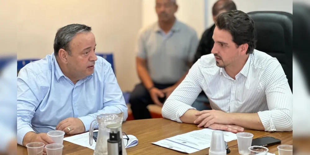 Projeto foi debatido entre o deputado estadual Hussein Bakri e o prefeito Emiliano Gomes