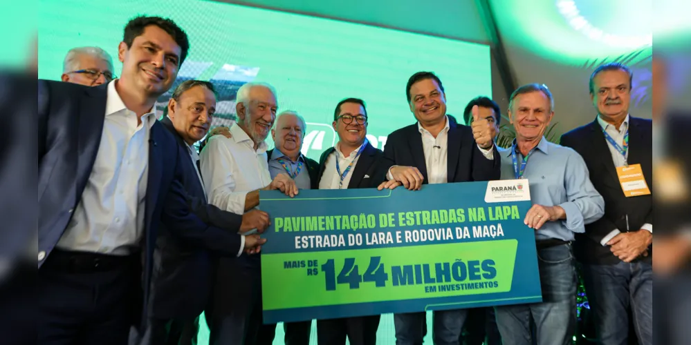 Em março deste ano, o vice-governador Darci Piana assinou a ordem de serviço para o início da pavimentação da PR-510 e da PR-512