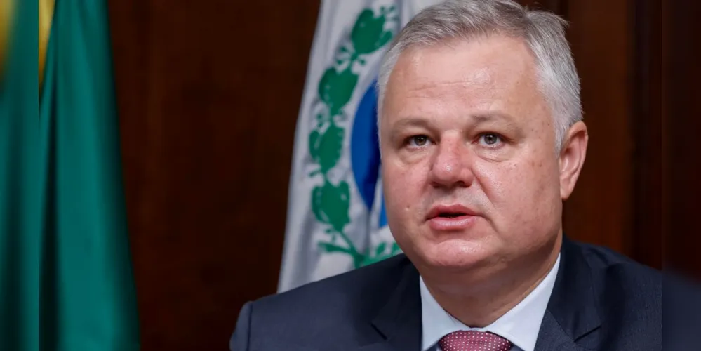 O prefeito de Araucária, Gustavo Botogoski