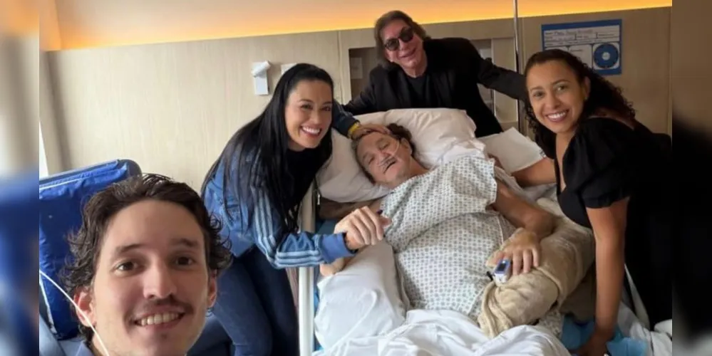 Família acompanha Marquito no hospital
