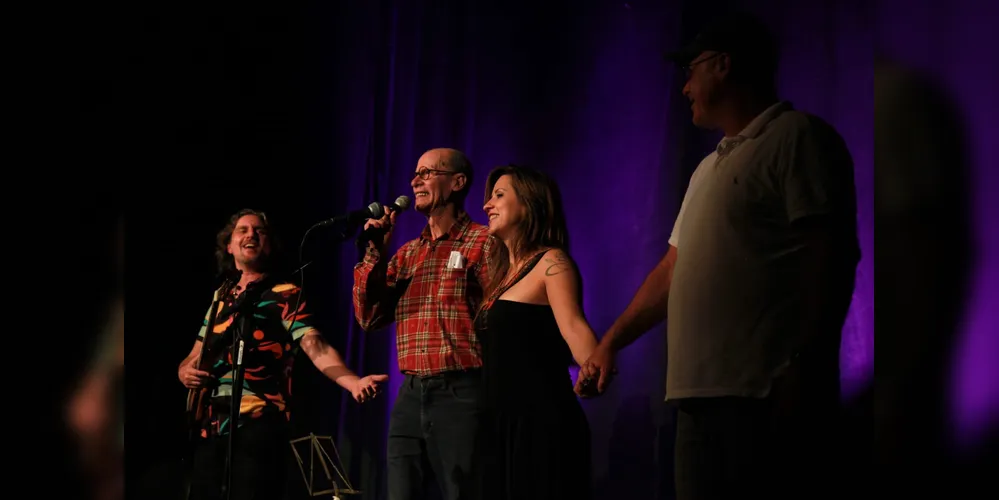 Marinho Gallera, durante apresentação