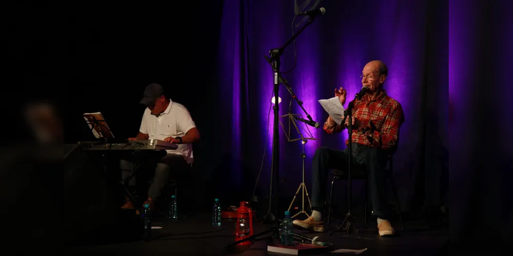 Marinho Gallera, durante apresentação
