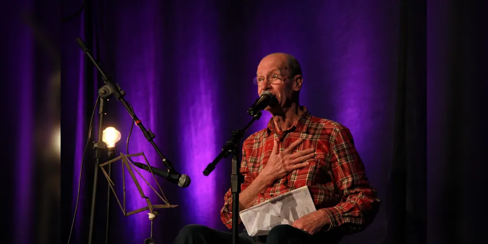 Marinho Gallera, durante apresentação