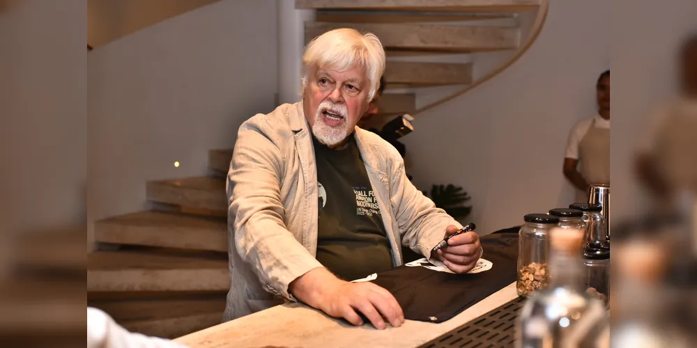 Ativista ambiental Paul Watson