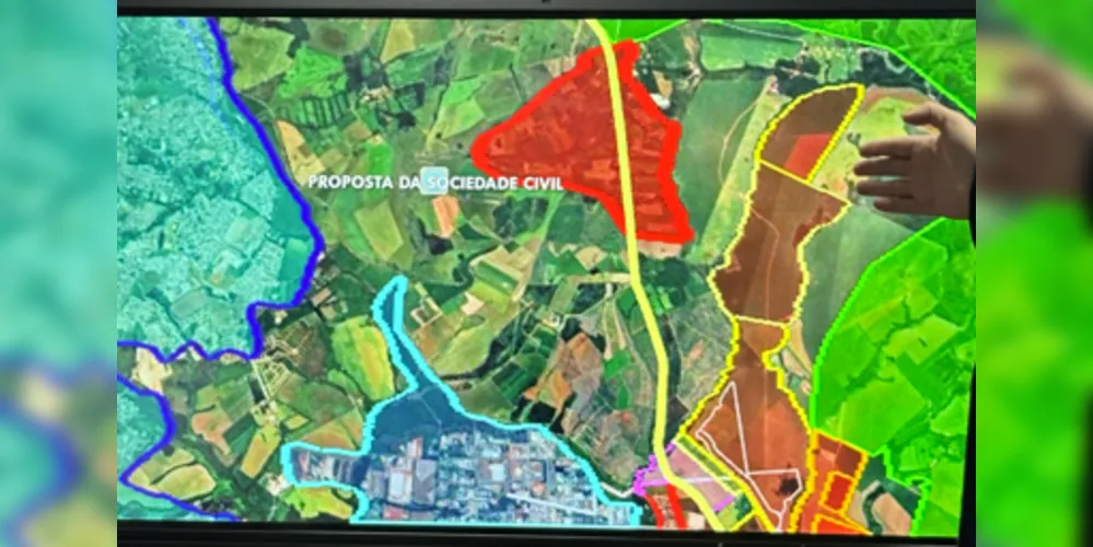 A proposta da sociedade civil organizada no traçado do novo contorno rodoviário de Ponta Grossa foi avaliada pelo Governo do Estado
