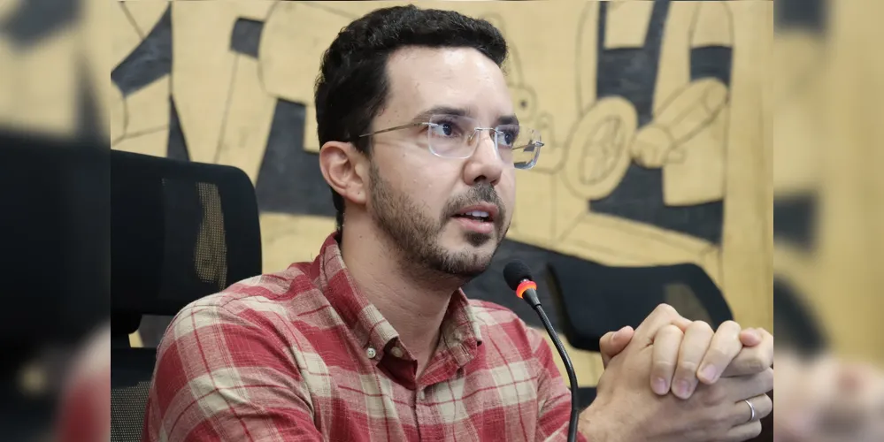 O autor do projeto, vereador Dr. Erick (PV)