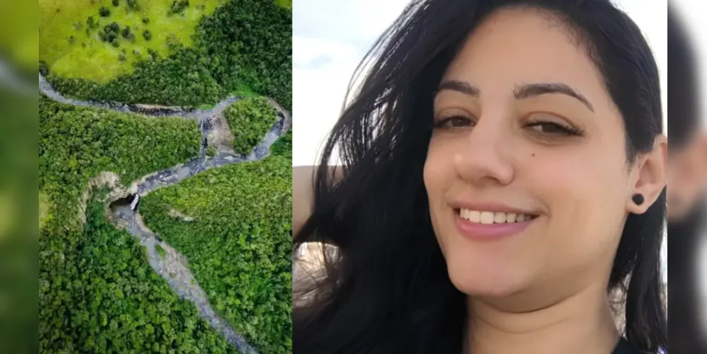Trilha da cachoeira Salto das Orquídeas onde Jackeline  foi morta