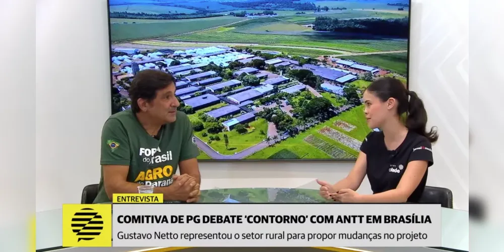 Na entrevista concedida ao Portal aRede, Gustavo Ribas Netto apresentou as demandas do setor rural para o novo contorno rodoviário de Ponta Grossa.