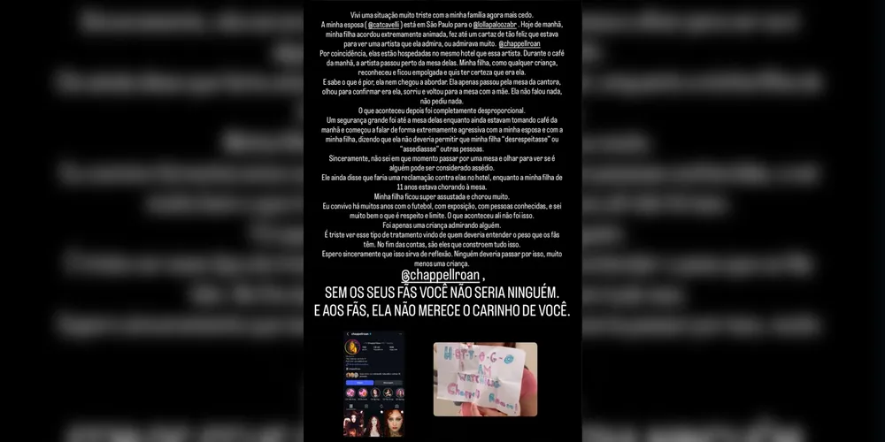 Desabafo de Jorginho Frello no Instagram.