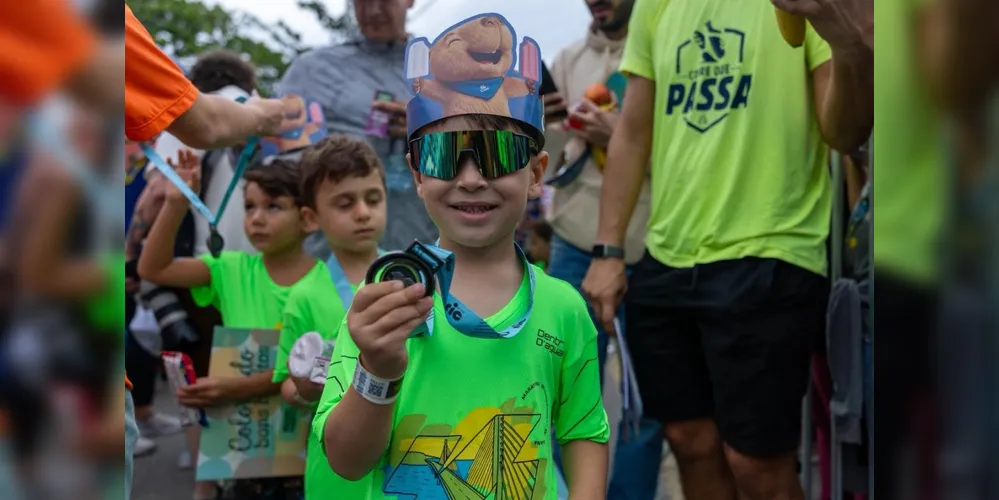 Imagem ilustrativa da imagem Maratoninha reúne cerca de 500 crianças em Guaratuba