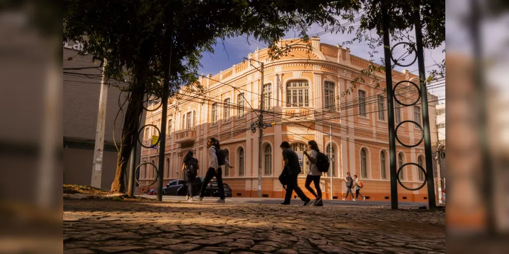 Fachada do Museu Campos Gerais, em Ponta Grossa