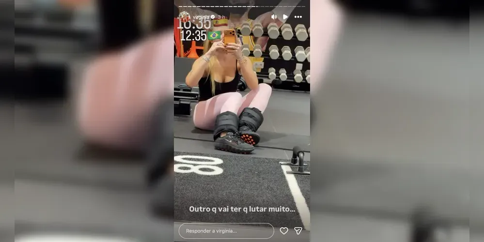 Imagem ilustrativa da imagem Saiba quanto custa o presente que Vini Jr deu para Virginia aliviar a ansiedade