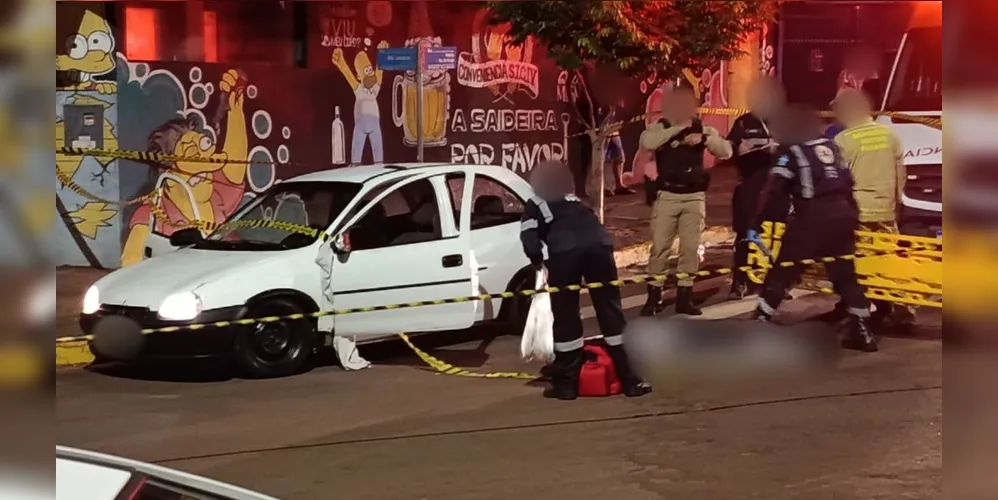 Equipes da Polícia Militar estiveram no local