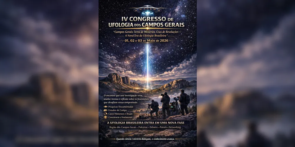 Imagem ilustrativa da imagem IV Congresso de Ufologia dos Campos Gerais acontece em maio na UEPG