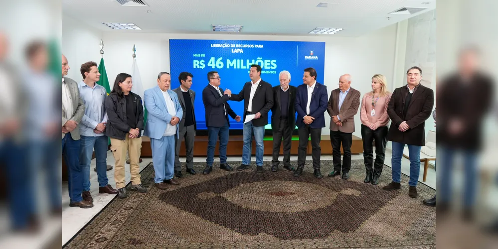 Diego Ribas esteve reunido com o governador Carlos Massa Ratinho Junior