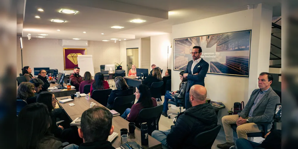 O treinamento foi baseado nos conceitos do PCI — Programa de Crescimento Imobiliário