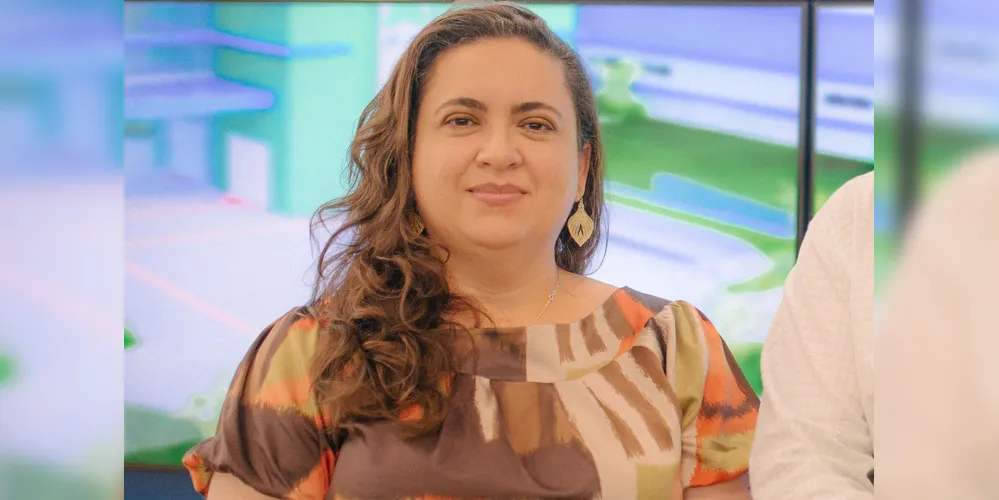 A pró-reitora de Planejamento da UEPG, Andrea Tedesco.