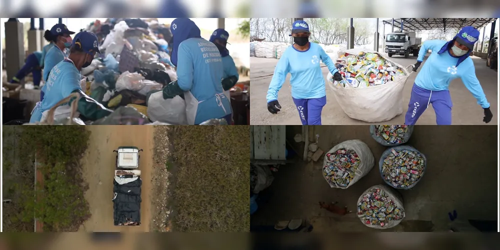 Um dos projetos da empresa é o “Ser Mais, Ser Juntos”, que oferece formação educacional formal para trabalhadores da reciclagem