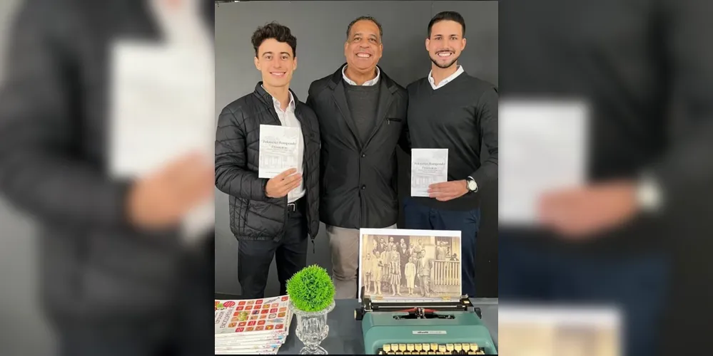 Encontro com Marcos José Roth Junior, Pré candidato a deputado federal pelo Paraná e Miguel Archanjo Freitas Junior, Pró Reitor de Graduação da UEPG