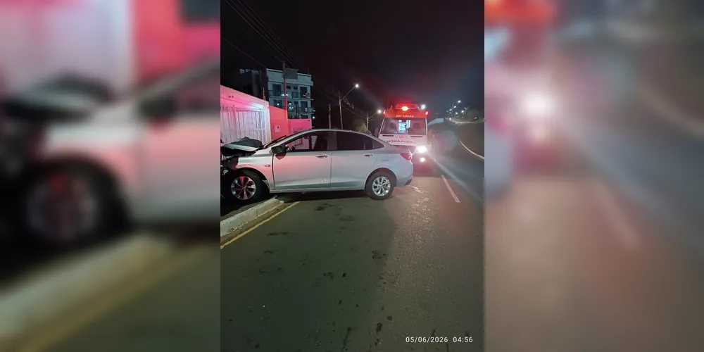 Motorista foi socorrida