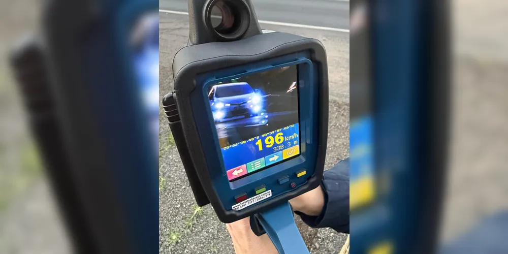 Os radares registraram 2.507 flagrantes de excesso de velocidade