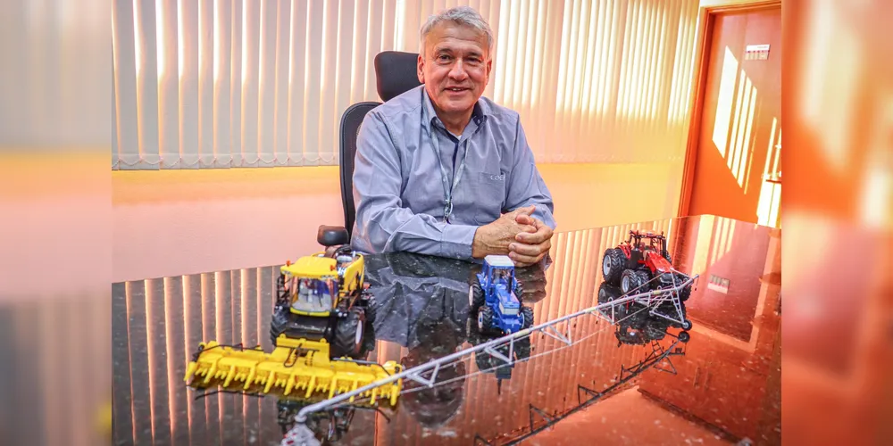Dr. Marcos Trintinalha, presidente da Cocari: investimentos na infraestrutura de recebimento