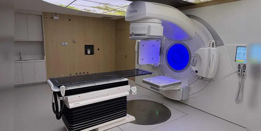 O ‘Centro de Radioterapia’ conta com um bunker especialmente construído para receber um acelerador linear de última geração