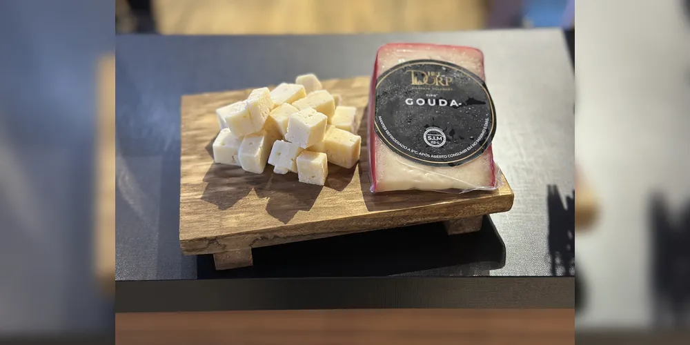 O queijo Gouda produzido no Het Dorp em Carambeí