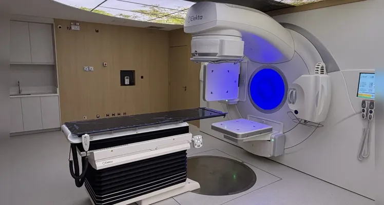 Centro de Radioterapia da Santa Casa em Ponta Grossa.