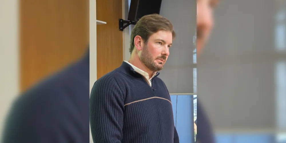 O presidente do SECOVI-PR, Carlos Ribas Tavarnaro, autor da proposta inicial que deu origem ao projeto e coordenador da Câmara Técnica do CDEPG responsável pela elaboração do projeto "Viva o Centro de Ponta Grossa".
