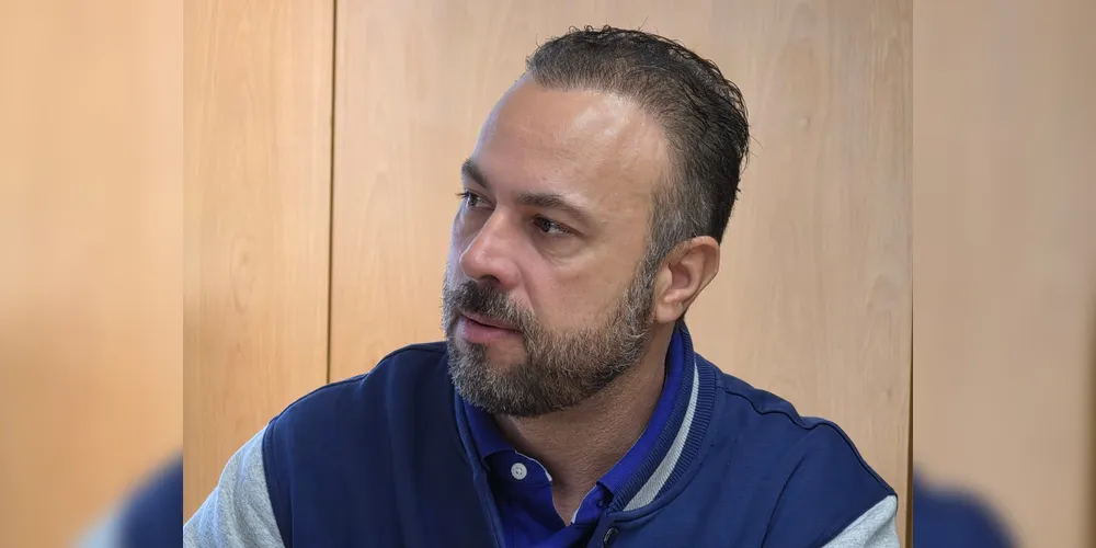O presidente do Instituto de Pesquisa e Planejamento Urbano de Ponta Grossa, Rafael Mansani.
