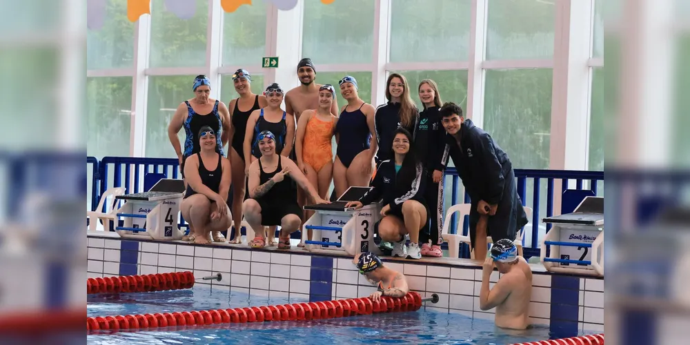 Imagem ilustrativa da imagem Atletas de Ponta Grossa conquistam 45 medalhas em campeonatos de natação