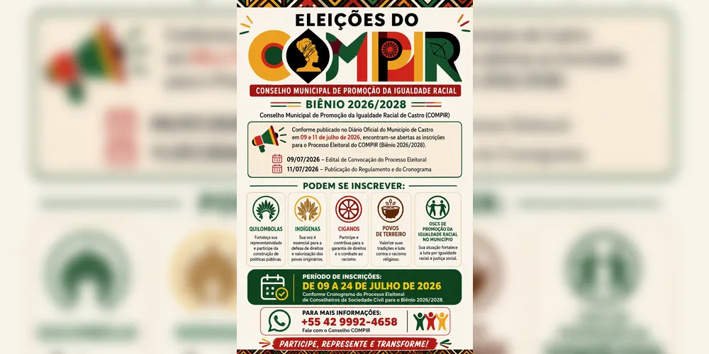Confira mais informações