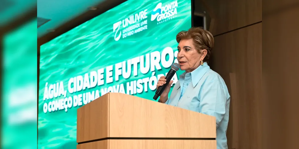 Elizabeth Schmidt, prefeita de Ponta Grossa