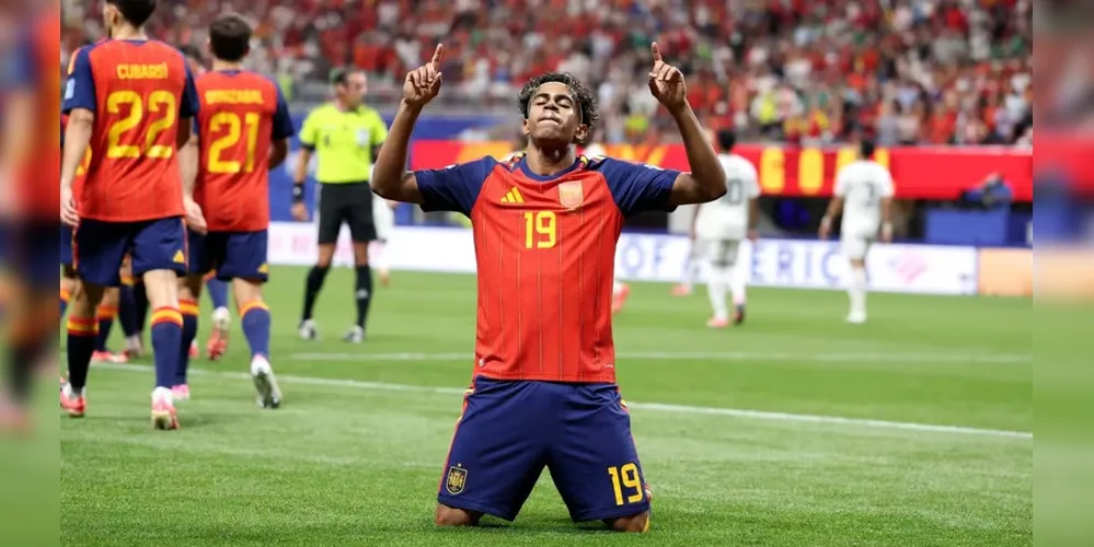 O jovem Lamine Yamal é a principal referência ofensiva dos espanhóis, que apostam na força coletiva como trunfo para a final
