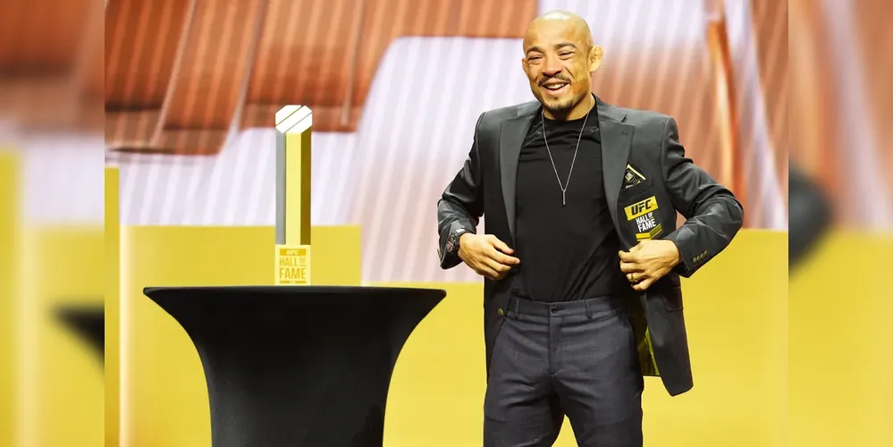 José Aldo foi incluído no Hall da Fama do UFC em 2023 após seus grandes feitos na categoria peso-pena