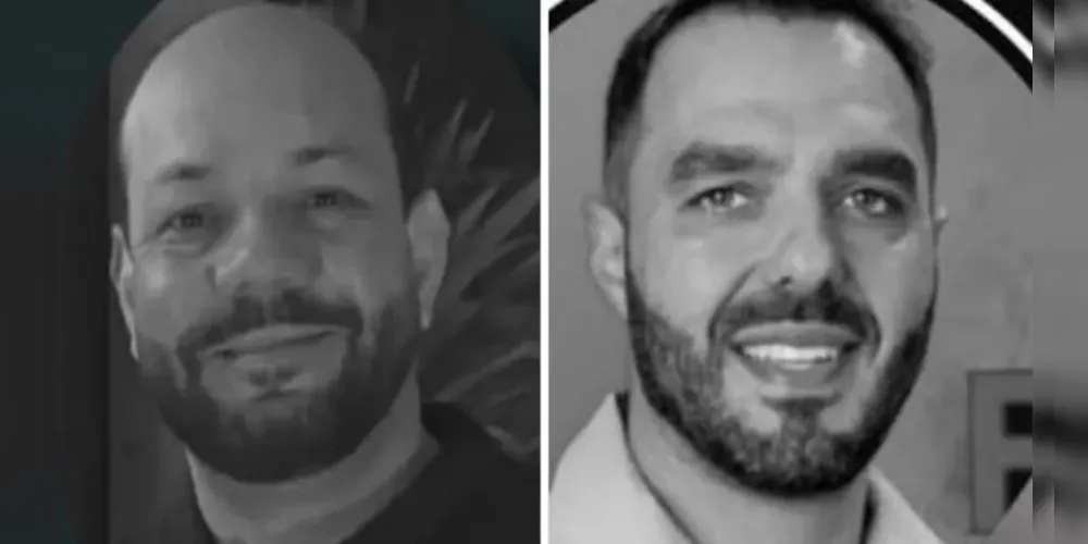 Marcio Bertholdi Geraldo, de 43 anos, e Michael Zachytko Cavalcante, de 38 anos, morreram no atentado