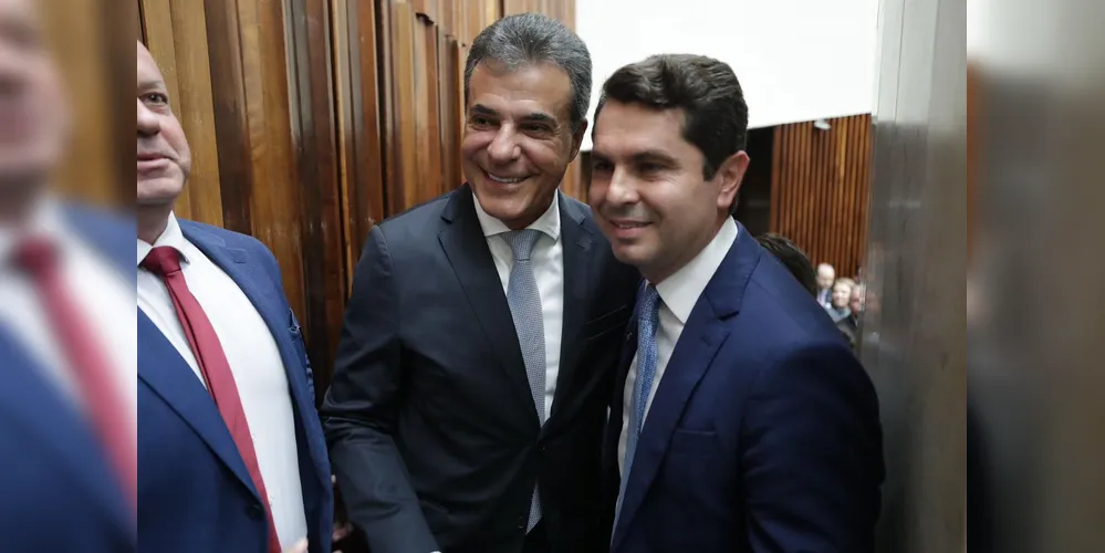 Beto Richa e Alexandre Curi