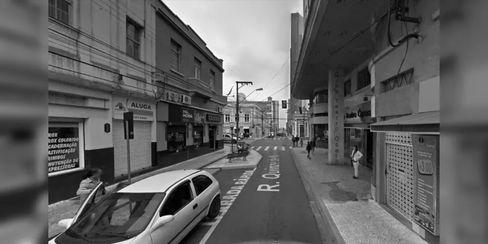 Rua XV de Novembro. "Requalificação Urbana Central de Ponta Grossa – PG 200. E os próximos 20?"
